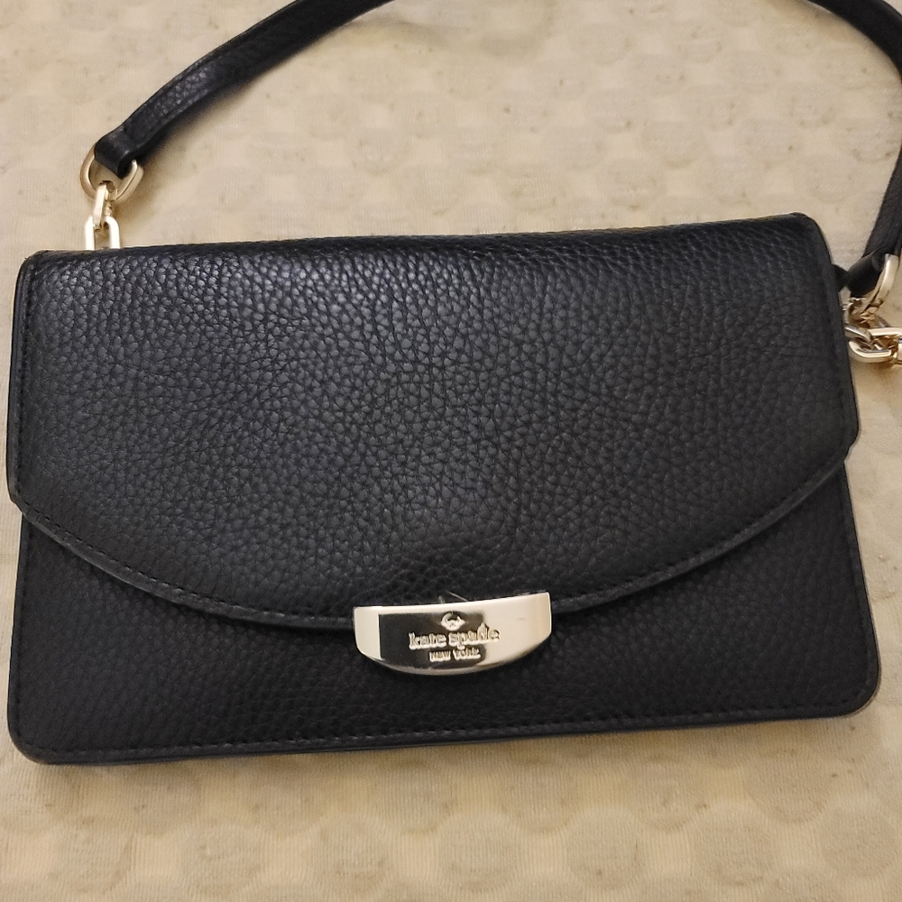 Black Kate spade crossbody.
